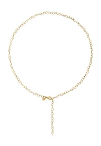 caї - Damen Kette, 925er Silber - GELBGOLD