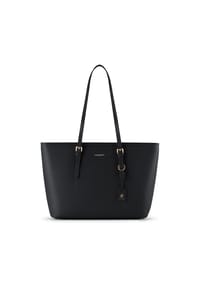 LAZAROTTI Bologna Leather - Bologna Leather Shopper Tasche Leder 35 cm - black