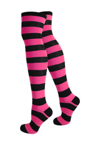 normani® - Overknees breite Ringel - Bunt