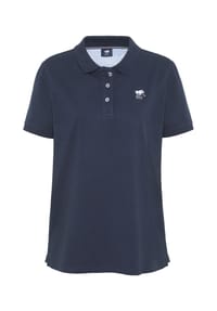 POLO SYLT - Polo im puristischen Design mit Logo-Stickerei - 13-2806 Pink Lady