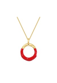 YOKOAMii - Damen Kette aus Metall-Legierung in Gelbgold - gelbgold