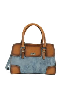 HARPA - Henkeltasche LIORA im klassischen Vintage-Look - bahia beige