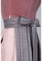 EDELNICE Midi Dirndl Marie Samt Altrosa Bild 10
