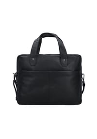 GREEN BURRY Fiorentina - Fiorentina Aktentasche Leder 37 cm Laptopfach - black