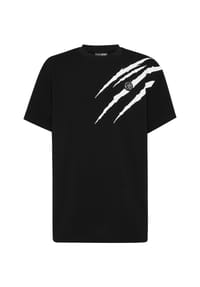 PLEIN SPORT - T-Shirt Rundhalsausschnitt Ss SCRATCH - black