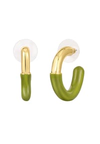 YOKOAMii - Damen Ohrringe aus Metall-Legierung in Gelbgold - gelbgold