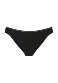 s.Oliver - Slip, Schleife, Spitzenborte, für Damen - BLACK