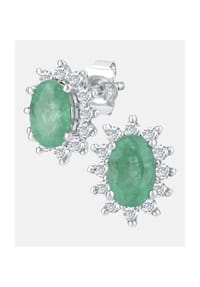 Diamant L'eternel - Ohrstecker, mit 0.25 ct Diamant, 375 Weißgold - white gold