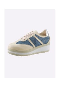 heine - Schnürer - beige-blau