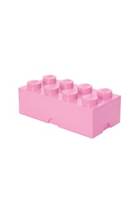 LEGO® - LEGO Aufbewahrungsbox Storage Brick 8 - Light Purple, Kunststoff, 50 x 25 cm - 