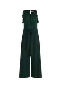 Vera Mont - Jumpsuit mit Volant - Blue Stone