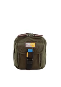 Discovery - Schultertasche Icon Hergestellt aus dem rPet Polyester-Material - Khaki