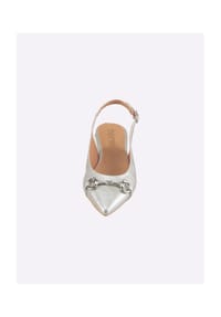 heine - Slingballerina - schwarz-metallic