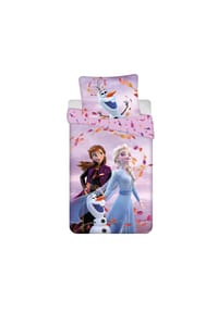 Disney - Baumwolle Bettwäsche Bettbezug 140x200 cm & Kissenbezug 70x90 cm - Rosa 140 x 200 cm + 70 x 90 cm