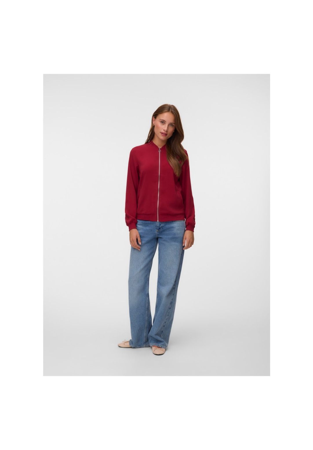 Vero Moda® Blouson Coco, RippbüNdchen, FüR Damen, Schwarz, M