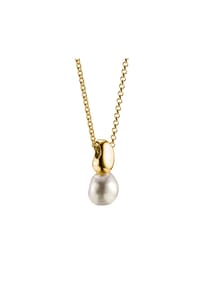 Thomas Sabo - Kette mit Perlen-Anhänger Natural Beauty - gelbgoldfarben