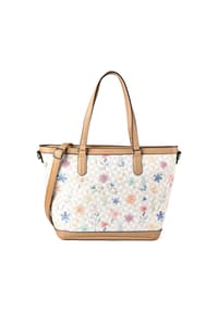 Gabor® MERIA FLOWER - Shoppertasche, Kunstleder, Reißverschluss, für Damen - FLOWER WHITE