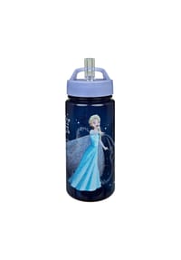 Disney - Disney Frozen 500 ml Kinder Trinkflasche blau Wasserflasche für Alltag - Blau 6,8 × 6,8 × 19 cm