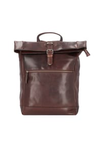 LEONHARD HEYDEN Roma - Rucksack "Roma", Leder, uni, Laptopfach, für Herren - BRAUN