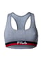FILA Damen Bustier - Bra, Sport-BH, Racerback, Cotton Stretch, unifarbig, XS-XL Bild 1
