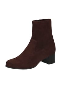 Caprice - Veloursleder Stiefelette - Cognac
