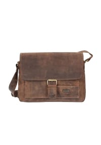 HAROLD'S Antic - Antik Messenger 32 cm Leder Laptopfach - natur