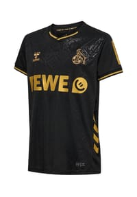 Hummel 1. FC Köln Short Home 2025/2026 Kids - Weiß Mit Vereinswappen