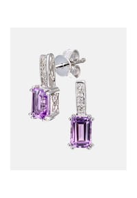 Diamant L'eternel - Ohrhänger, mit 0.03 ct Diamant, 375 Weißgold - white gold