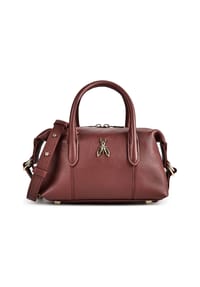 PATRIZIA PEPE - Handtasche Leder 22 cm - deep camel