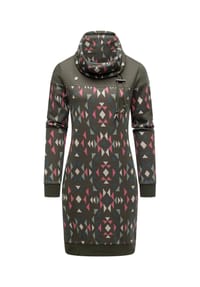 ragwear™ - Sweatkleid Chlloe Aztec YOUMODO - Dark Olive