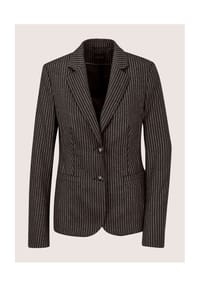 MADELEINE - Nadelstreifen-Blazer aus Wolle - braun / cappuccino