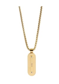 Adelia's - Adelia's Neuheit 2025 - Herren Edelstahl Halskette mit Anhänger - gold