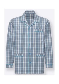 Witt - Pyjama - blau-kariert
