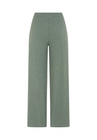 S.Oliver Red Label - Loungewear-Hose Modal Rip, Gummibund, für Damen - 681 GREEN