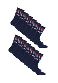 FILA - Socken Logo 12er-Pack im sportlichen Design - Black