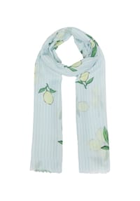 S.Oliver Red Label - Schal, Fransen, für Damen - 51B9 BLUE