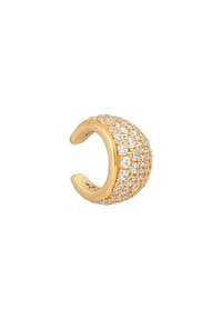 caї - Ear Cuff 925/- Sterling Silber 59 Zirkonia - gelb