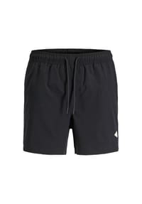 JACK & JONES - Herren Badeshorts - JPSTMAUI TROPIC SOLID SWIM SHORTS REG SN, Badehose - Blau