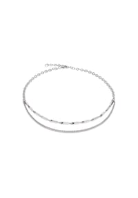 CŒUR DE LION - Damen Collier, Edelstahl - SILBER