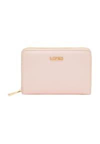 L.CREDI FILIPPA - Brieftasche, Reißverschluss, RFID-Schutz, für Damen - CREME
