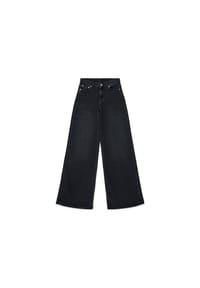 DR.DENIM® - Zila Mid Wide Jeans - Black Mist