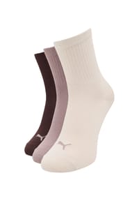 PUMA® - Socken, 3er-Pack - 002 NEUTRAL/BROWN