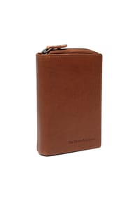 The Chesterfield Brand Dalma - Dalma - Geldbörse 16 cc 13 cm RFID (black) - cognac