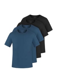 normani® - 4er Set Herren T-Shirts aus Bio-Baumwolle Nyons - Beige