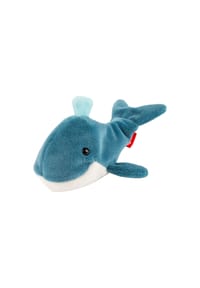 sigikid® - Mini-Kuschler Wal , für Babys und Kinder - blau