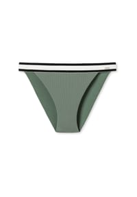 SCHIESSER - Bikini-Hose Aqua Californian Dream - khaki