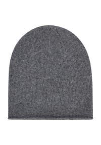 GALERIA - Cashmere-Beanie, Rollbündchen, für Damen  - BLACK KD/C7402A