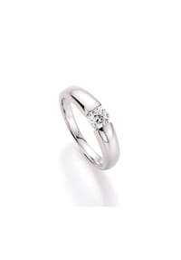 SMART JEWEL® - Ring glamouröse Optik mit Zirkonia, Silber 925 - weiß