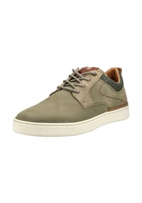 BULLBOXER - Leder/Textil Sneaker - Khaki