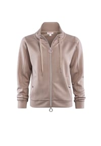 STOOKER® - JARA BASIC STRETCH Damen Sweatjacke - navy blazer